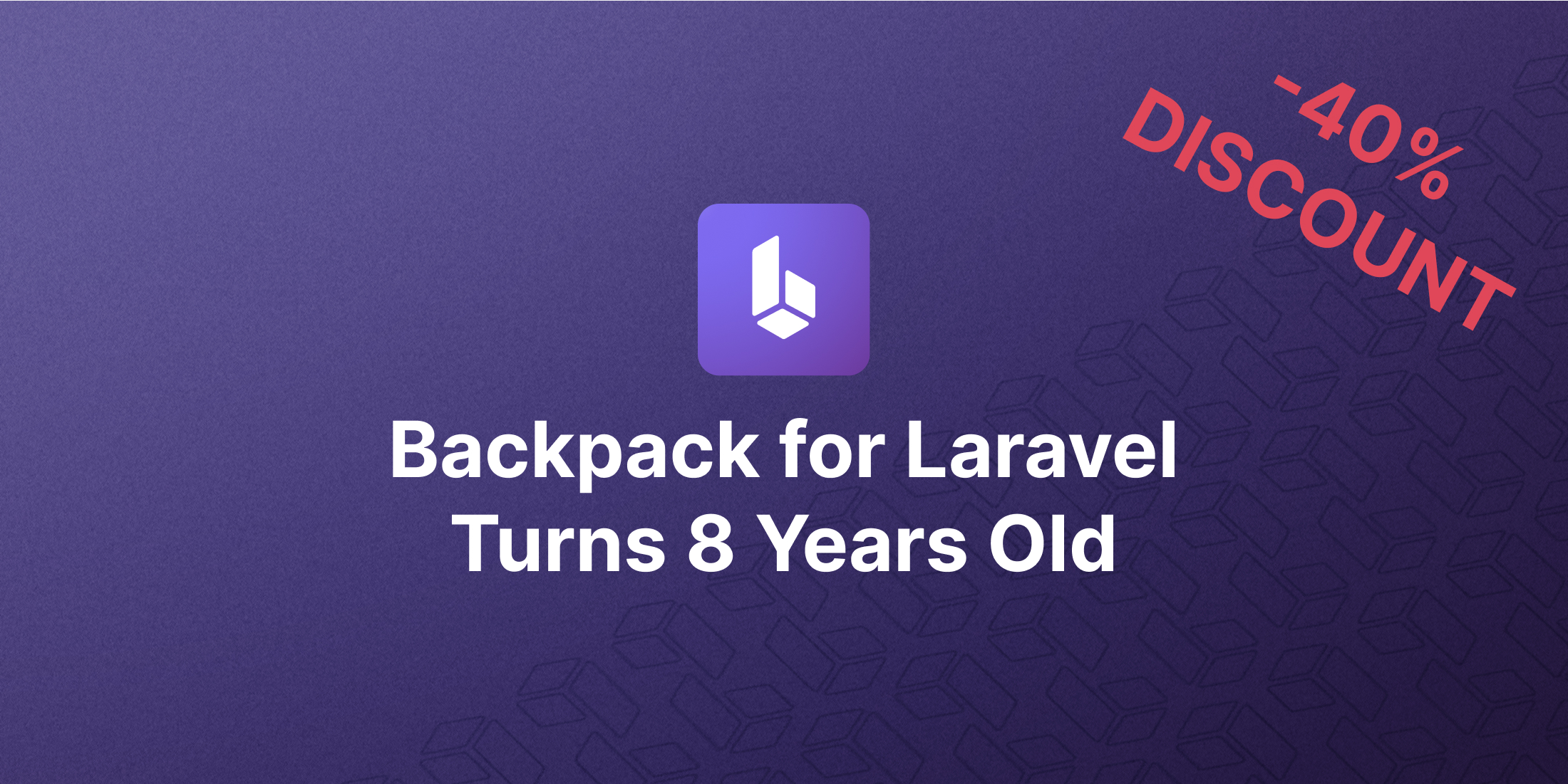 Backpack turns 8 years old, celebrates with 40% discount image